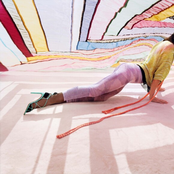 Kendall Jenner - Campagne Missoni, printemps-été 2018. Photo par Harley Weir.
