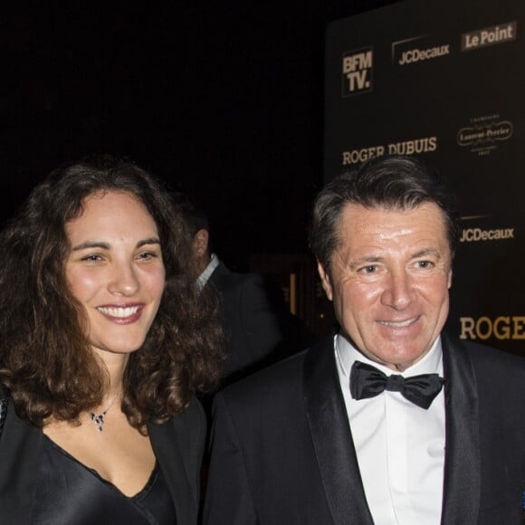 Christian Prouteau et sa compagne Hélène, Christian Estrosi et sa femme Laura Tenoudji - Soirée de la 33ème édition du Festival Automobile International à l'hôtel International des Invalides à Paris le 30 janvier 2018. © Pierre Perusseau/Bestimage