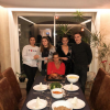 La princesse Stéphanie de Monaco avec ses enfants Camille Gottlieb, Pauline et Louis Ducruet, ainsi que la compagne de ce dernier, Marie (à gauche), lors de Thanksgiving 2017, photo Instagram Pauline Ducruet
