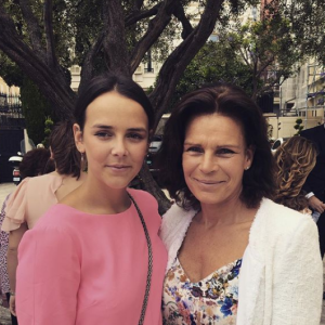 La princesse Stéphanie de Monaco avec sa fille Pauline Ducruet, photo Instagram de Pauline pour la fête des Mères en mai 2017