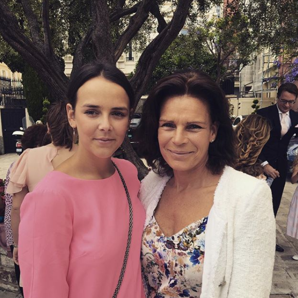 La princesse Stéphanie de Monaco avec sa fille Pauline Ducruet, photo Instagram de Pauline pour la fête des Mères en mai 2017