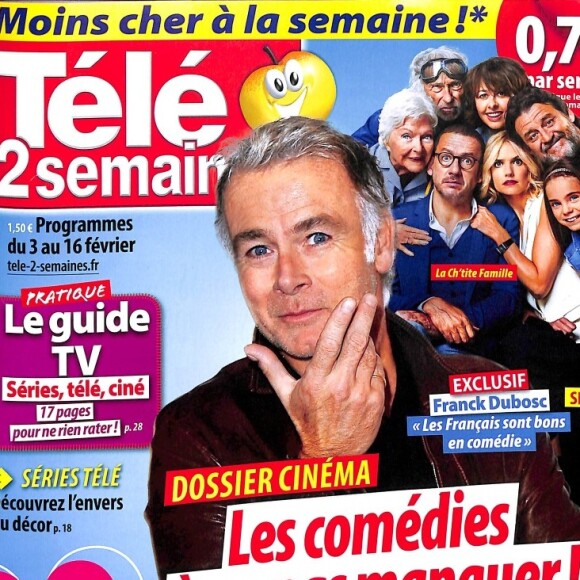 Magazine Télé 2 Semaines en kiosques le 29 janvier.