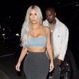 Kim Kardashian et Kanye West à West Hollywood, le 2 novembre 2017.