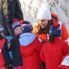 Le prince William, duc de Cambridge et Catherine Kate Middleton (enceinte), duchesse de Cambridge visitent le site de l'école nationale de saut à ski à Oslo le 2 février 2018.  The Duke and Duchess of Cambridge attended the Holmenkollen ski jump then went on to a ski nursery at Ovreseterjern 2 February 2018.02/02/2018 - Oslo