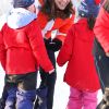 Le prince William, duc de Cambridge et Catherine Kate Middleton (enceinte), duchesse de Cambridge visitent le site de l'école nationale de saut à ski à Oslo le 2 février 2018.  The Duke and Duchess of Cambridge attended the Holmenkollen ski jump then went on to a ski nursery at Ovreseterjern 2 February 2018.02/02/2018 - Oslo