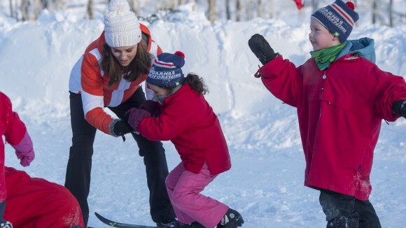 Kate Middleton, enceinte : Charmante monitrice de ski en Norvège, pour finir...