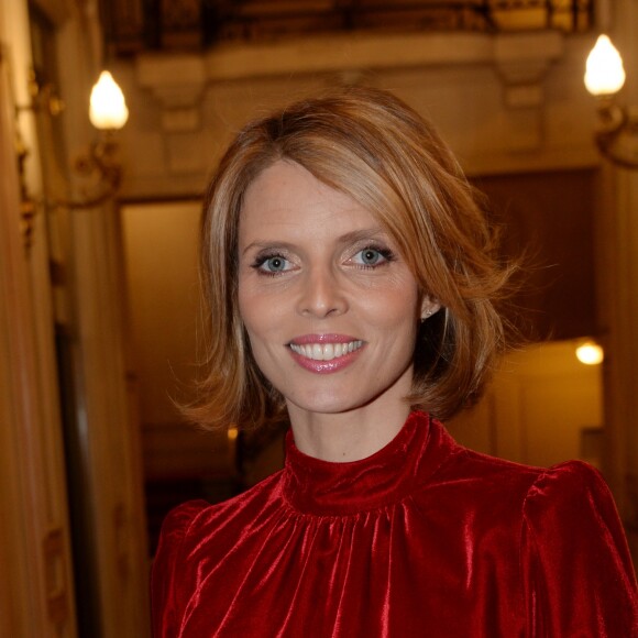 Sylvie Tellier au défilé de mode "Jean Paul Gaultier", collection Haute-Couture printemps-été 2018, à Paris. Le 24 janvier 2018 © Olivier Borde / Bestimage