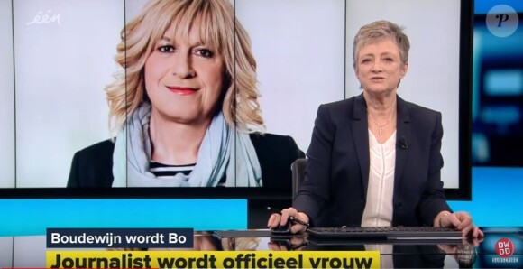 Le changement de sexe de Boudewijn Van Spilbeeck relayé par les médias belges. Janvier 2018.