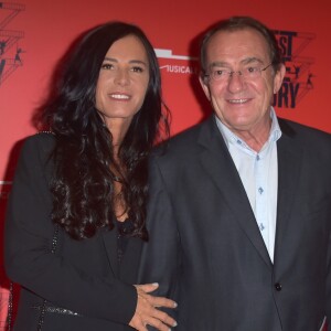 Jean-Pierre Pernaut et sa femme Nathalie Marquay - Soirée de gala de la comédie musicale "West Side Story" à la Seine Musicale à Boulogne-Billancourt le 16 octobre 2017. © Giancarlo Gorassini/Bestimage