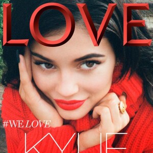 Kylie Jenner en couverture du magazine LOVE.