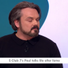 Paul Cattermole, ex-membre du groupe S Club 7, dans l'émission Loose Women sur la chaîne anglaise ITV, le 8 février 2018