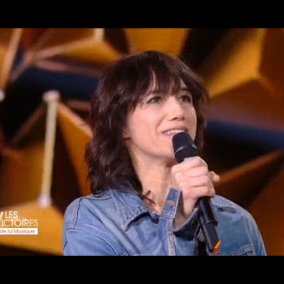 Charlotte Gainsbourg - Victoires de la musique, le 9 février 2018 à la Seine Musicale.