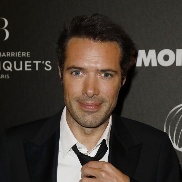 Nicolas Bedos - Photocall - 12ème cérémonie des Globes de Cristal au Lido à Paris, le 12 février 2018. © Rachid Bellak / Pool / Bestimage