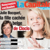 Une du journal belge "La Capitale", 2 février 2018. La fille cachée de Claude François, Julie Bocquet, s'exprime.