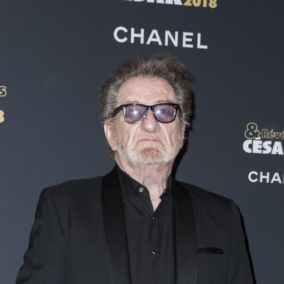 Eddy Mitchell - Dîner des révélations des Cesar 2018 au Petit Palais à Paris, le 15 janvier 2018. © Olivier Borde/Bestimage