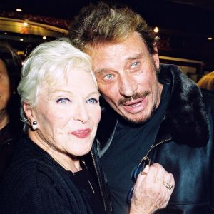 Line Renaud et Johnny Hallyday en 2002