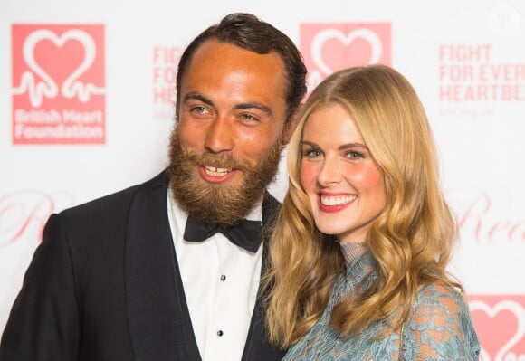 James Middleton et Donna Air en février 2015 lors d'un gala de charité de la British Heart Foundation à Londres.