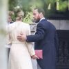 James Middleton et Donna Air lors du mariage de Pippa Middleton et James Matthews le 20 mai 2017 à Englefield, en Angleterre.