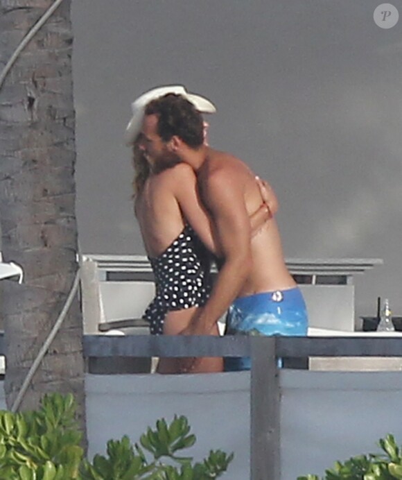 Exclusif - James Middleton et Donna Air à Saint-Barthélémy le 22 août 2015.
