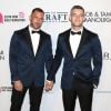 Russell Tovey et son chéri Steve Brockman à la soirée EJAF's An Enduring Vision Gala à New York, en 2017.