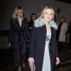 Dakota Fanning et sa soeur Elle Fanning - Soirée Miu Miu Women's Tales au club Loulou's à Londres, Royaume Uni, le 20 fevrier 2018.