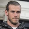 Gareth Bale fait la promotion de la ligne de vêtement ZNE pulse de la marque Adidas à Madrid le 15 septembre 2017.