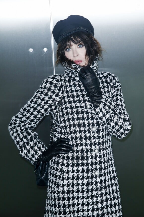 Isabelle Adjani - Inauguration de l'exposition Boucheron "Vendorama" à l'hôtel de la Monnaie à Paris le 11 janvier 2018. © Olivier Borde/Bestimage