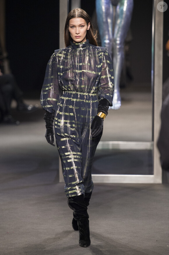Défilé Alberta Ferretti lors de la Fashion Week Automne/Hiver 2018/2019 de Milan, le 21 février 2018.