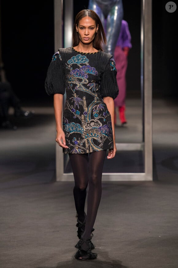 Défilé Alberta Ferretti lors de la Fashion Week Automne/Hiver 2018/2019 de Milan, le 21 février 2018.