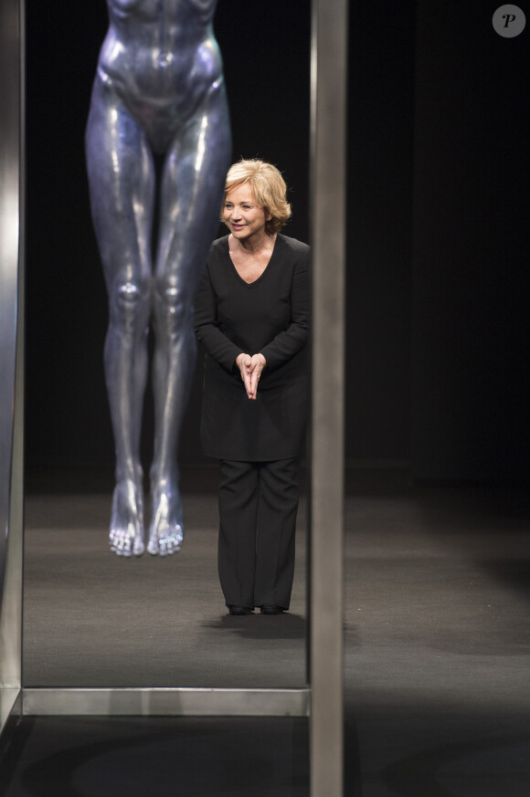 Défilé Alberta Ferretti lors de la Fashion Week Automne/Hiver 2018/2019 de Milan, le 21 février 2018.