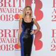 Hailey Baldwin lors de la soirée des 38ème Brit Awards à l'O2 Arena à Londres le 21 février 2018.