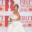 Rita Ora lors de la soirée des 38ème Brit Awards à l'O2 Arena à Londres le 21 février 2018.