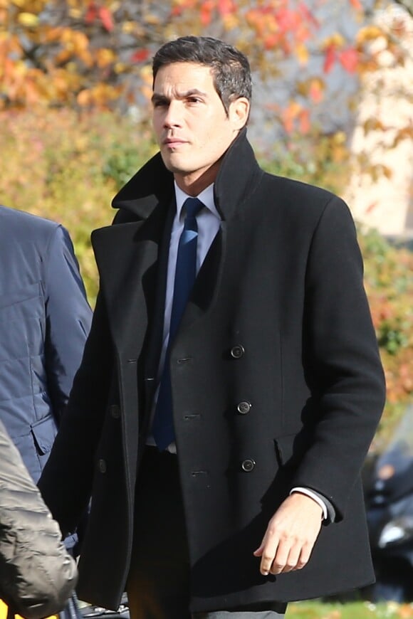 Mathieu Gallet et son avocat Christophe Ingrain arrivent au tribunal correctionnel de Créteil, jugé pour favoritisme lorsqu'il présidait l'INA. Le 16 novembre 2017