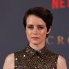 Claire Foy - Avant-première de la saison 2 de la série "The Crown" au cinéma Odeon Leicester Square à Londres, le 21 novembre 2017.