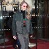 Gigi Hadid quitte l'hôtel Royal Monceau à Paris le 28 février 2018. © Cyril Moreau / Bestimage