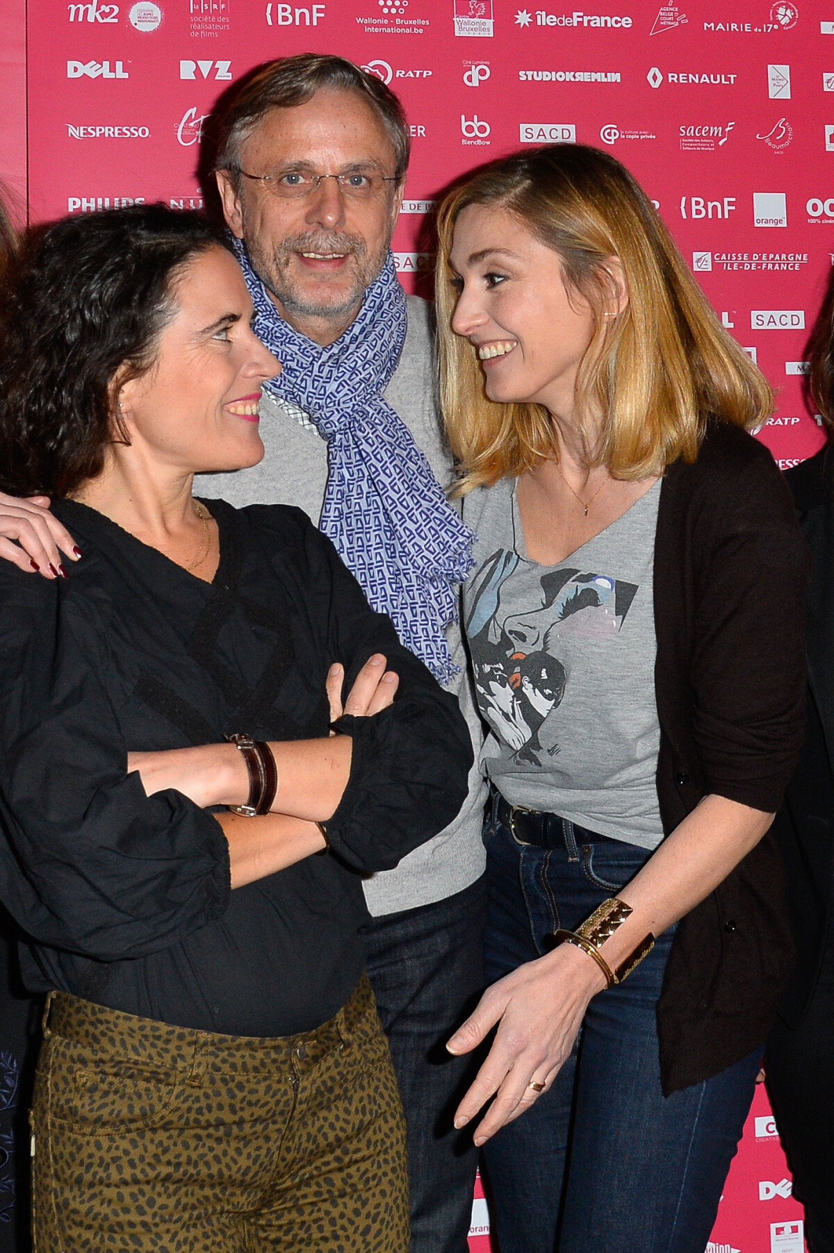 Photo Mazarine Pingeot Christophe Rossignon Et Julie Gayet Soirée Douverture De La 12e 