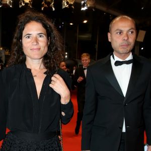 Mazarine Pingeot et son compagnon Didier Le Bret - Montée des marches du film "Rester Vertical" lors du 69e Festival International du Film de Cannes. Le 12 mai 2016. © Dominique Jacovides - Cyril Moreau/Bestimage
