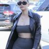 Exclusif - Kim Kardashian est allée déjeuner avec sa mère K. Jenner et son ex beau-frère S. Disick à Los Angeles, le 8 février 2018  Exclusive - Reality star Kim Kardashian shows off her style while out for lunch with her mother K. Jenner and S. Disick. The trio were filming 'Keeping Up With The Kardashians' as they grabbed lunch at a sushi restaurant. 8th february 201808/02/2018 - Los Angeles