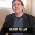  Christian Quesada dans l'émission "50 min Inside" sur TF1. Janvier 2017. 