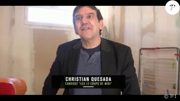  Christian Quesada dans l&#039;émission &quot;50 min Inside&quot; sur TF1. Janvier 2017. 