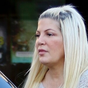 Exclusif - Tori Spelling à Los Angeles. Le 21 décembre 2017.