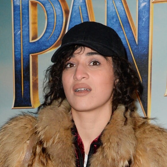 Camélia Jordana - Projection du nouveau Marvel "Black Panther" au cinéma Grand Rex à Paris, France, le 7 février 2018. © Gorassini-Guirec/Bestimage