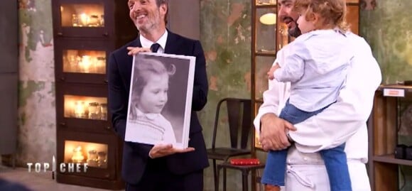 Stéphane Rotenberg a dévoilé des photos d'enfance de Philippe Etchebest, Michel Sarran et Hélène Darroze dans "Top Chef" (M6) le 7 mars 2018.