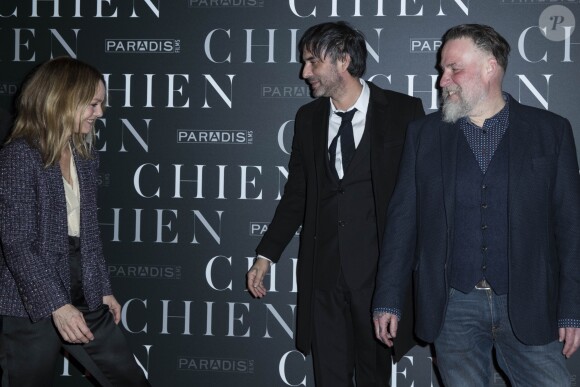 Vanessa Paradis et Samuel Benchetrit - Avant-première du film "Chien" au cinéma MK2 Bibliothèque à Paris, France, le 5 mars 2018. © Olivier Borde/Bestimage