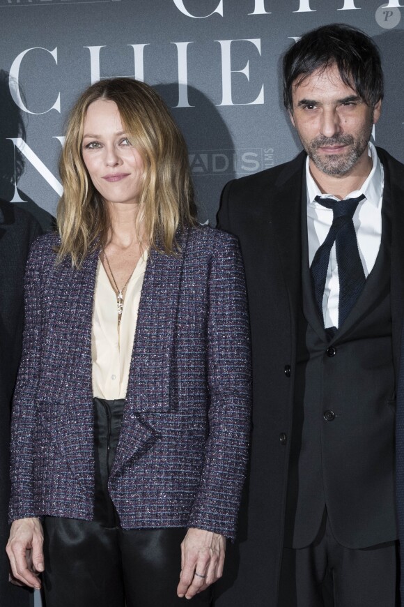 Vanessa Paradis et Samuel Benchetrit - Avant-première du film "Chien" au cinéma MK2 Bibliothèque à Paris, France, le 5 mars 2018. © Olivier Borde/Bestimage
