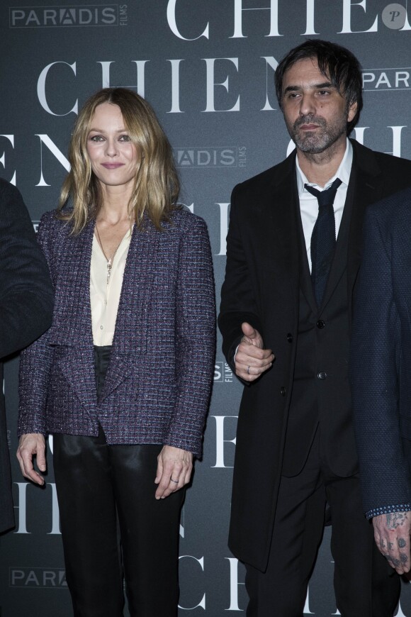 Vanessa Paradis et Samuel Benchetrit - Avant-première du film "Chien" au cinéma MK2 Bibliothèque à Paris, France, le 5 mars 2018. © Olivier Borde/Bestimage