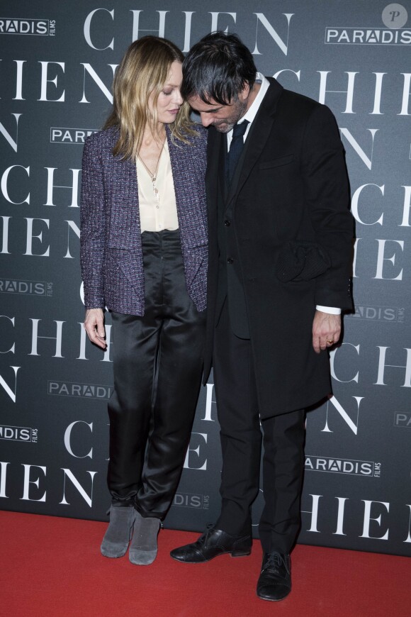 Vanessa Paradis et Samuel Benchetrit - Avant-première du film "Chien" au cinéma MK2 Bibliothèque à Paris, France, le 5 mars 2018. © Olivier Borde/Bestimage