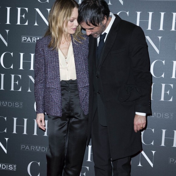 Vanessa Paradis et Samuel Benchetrit - Avant-première du film "Chien" au cinéma MK2 Bibliothèque à Paris, France, le 5 mars 2018. © Olivier Borde/Bestimage