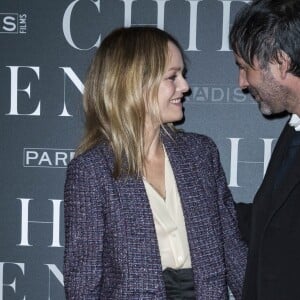 Vanessa Paradis et son compagnon Samuel Benchetrit (réalisateur) - Avant-première du film "Chien" au cinéma MK2 Bibliothèque à Paris, France, le 5 mars 2018. © Olivier Borde/Bestimage Celebs attending the "Dog" (Chien) Premiere at Mk2 Bibliotheque cinema in Paris, France, on March 5th, 2018.05/03/2018 - Paris