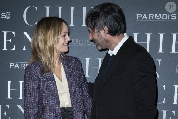 Vanessa Paradis et son compagnon Samuel Benchetrit (réalisateur) - Avant-première du film "Chien" au cinéma MK2 Bibliothèque à Paris, France, le 5 mars 2018. © Olivier Borde/Bestimage Celebs attending the "Dog" (Chien) Premiere at Mk2 Bibliotheque cinema in Paris, France, on March 5th, 2018.05/03/2018 - Paris